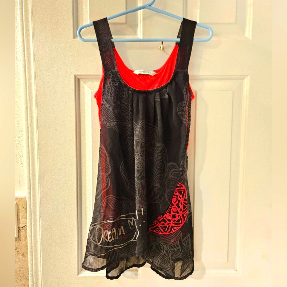 Desigual Overlay Top XS